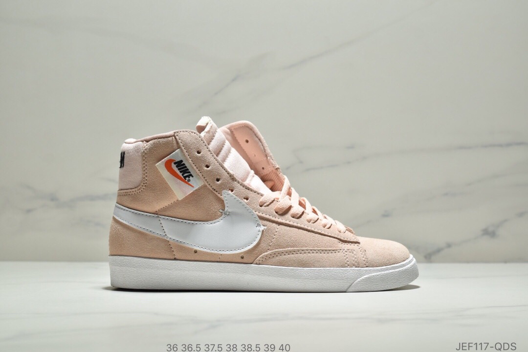 Nike Blazer Mid Redel Light Pink White Shoes